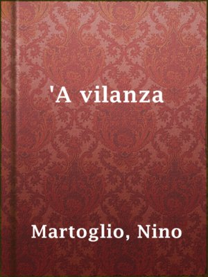 cover image of 'A vilanza